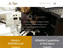 Tablet Screenshot of bkintechnologies.com